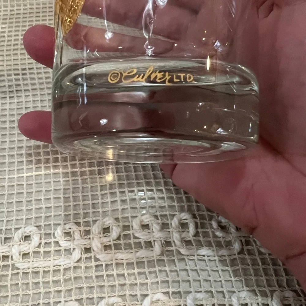 Culver 50th Anniversary Highball Glasses Set of 2